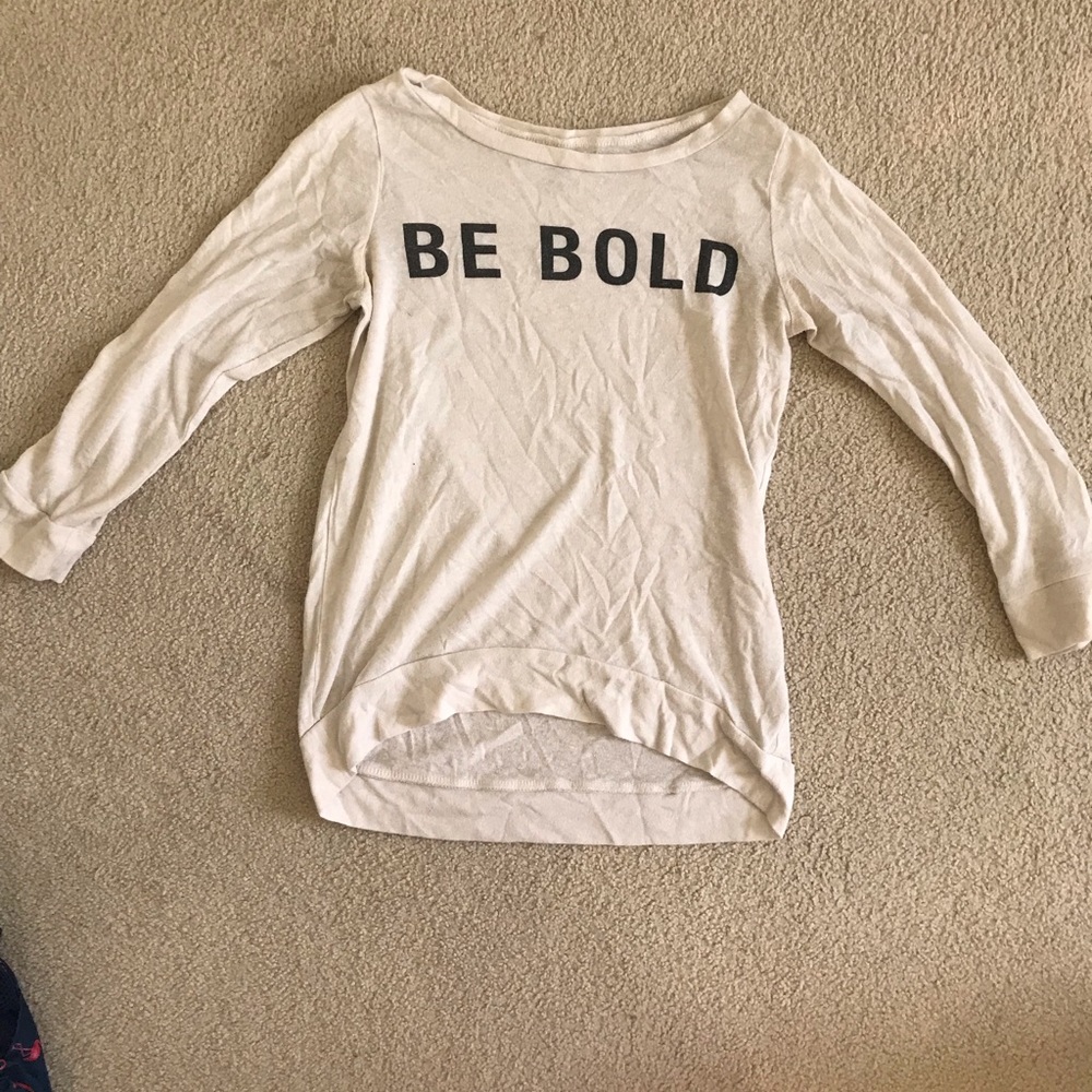 Be Bold top